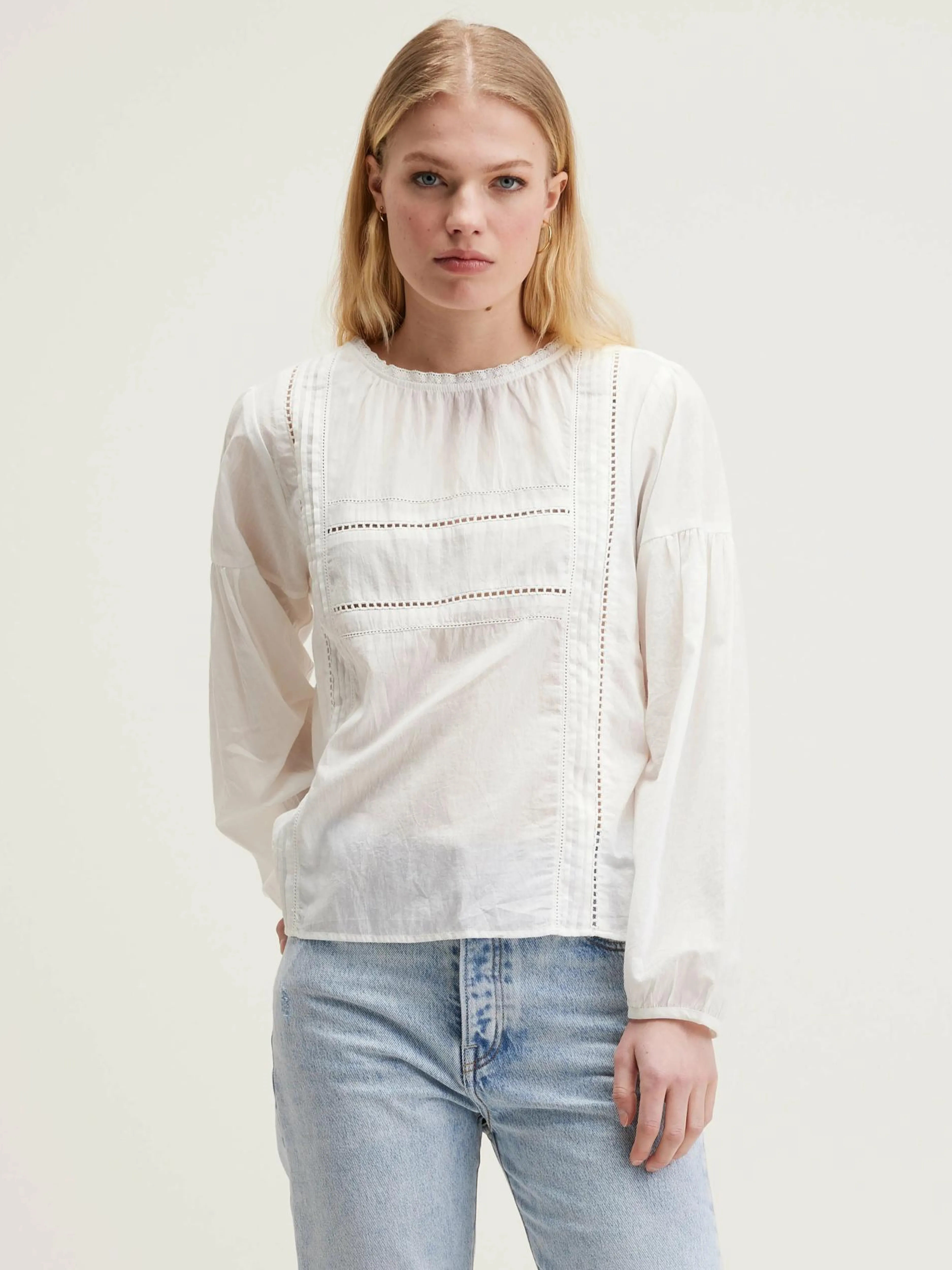 Dannie Katoenen Blouse-Bellerose Discount