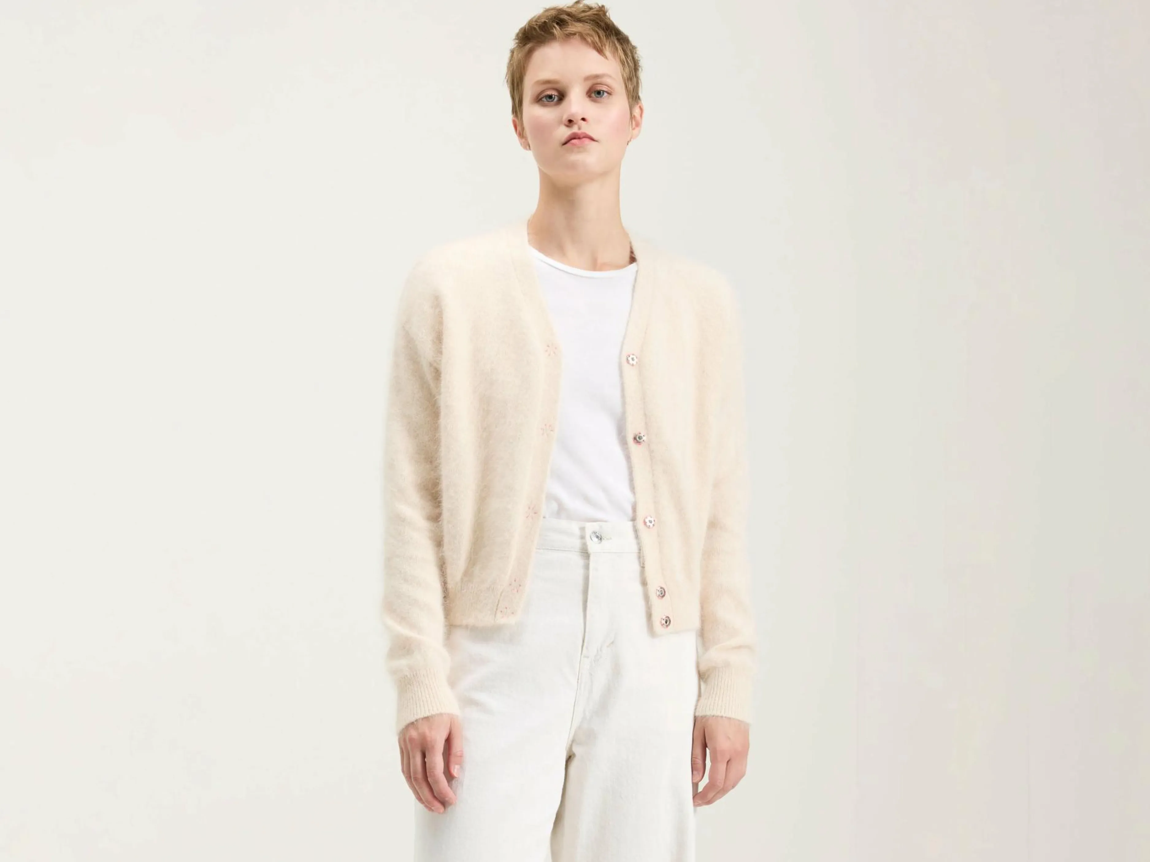 Datam Angora-mix Cardigan-Bellerose Cheap