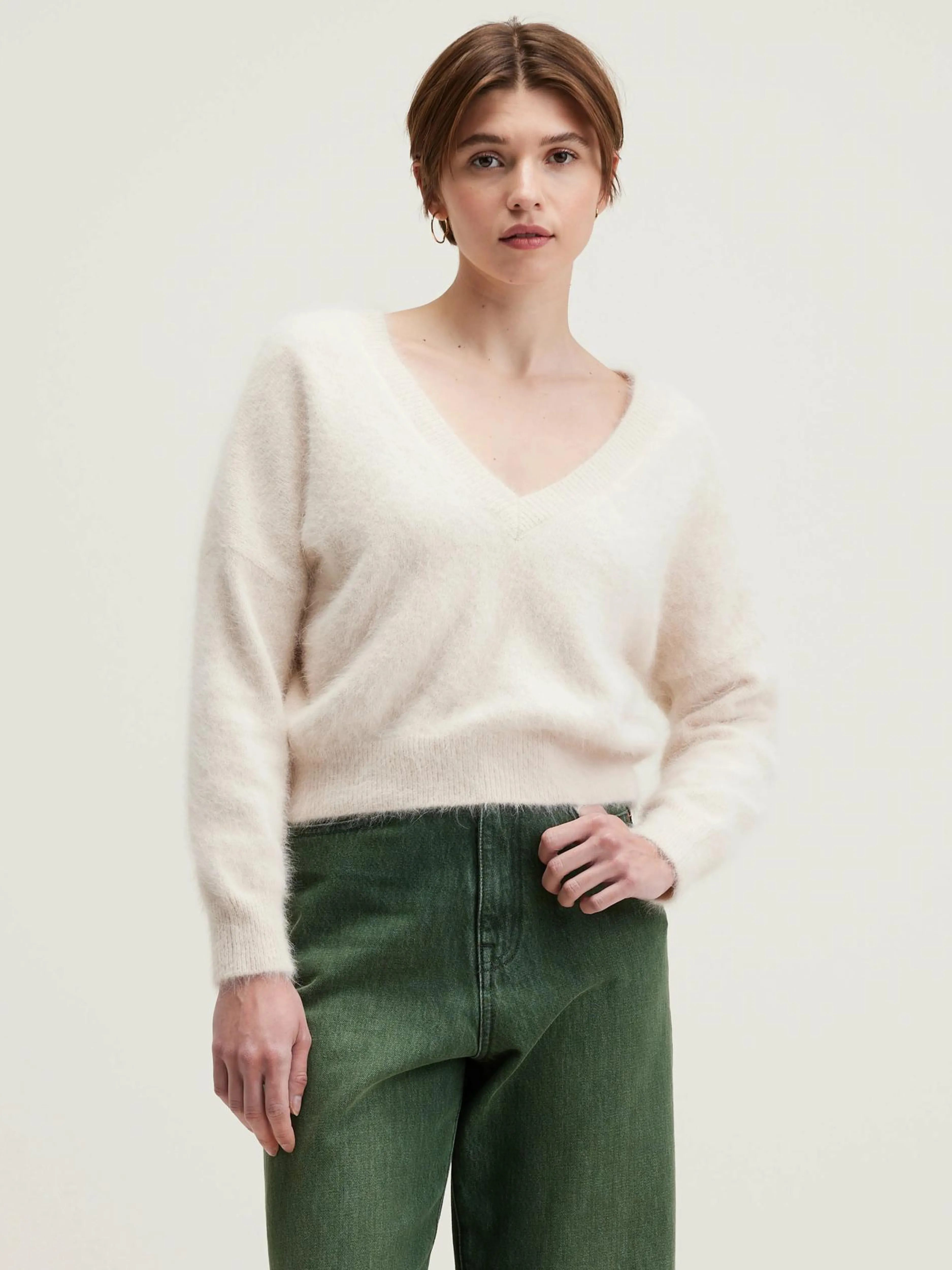 Datev Angora-mix Trui-Bellerose Outlet