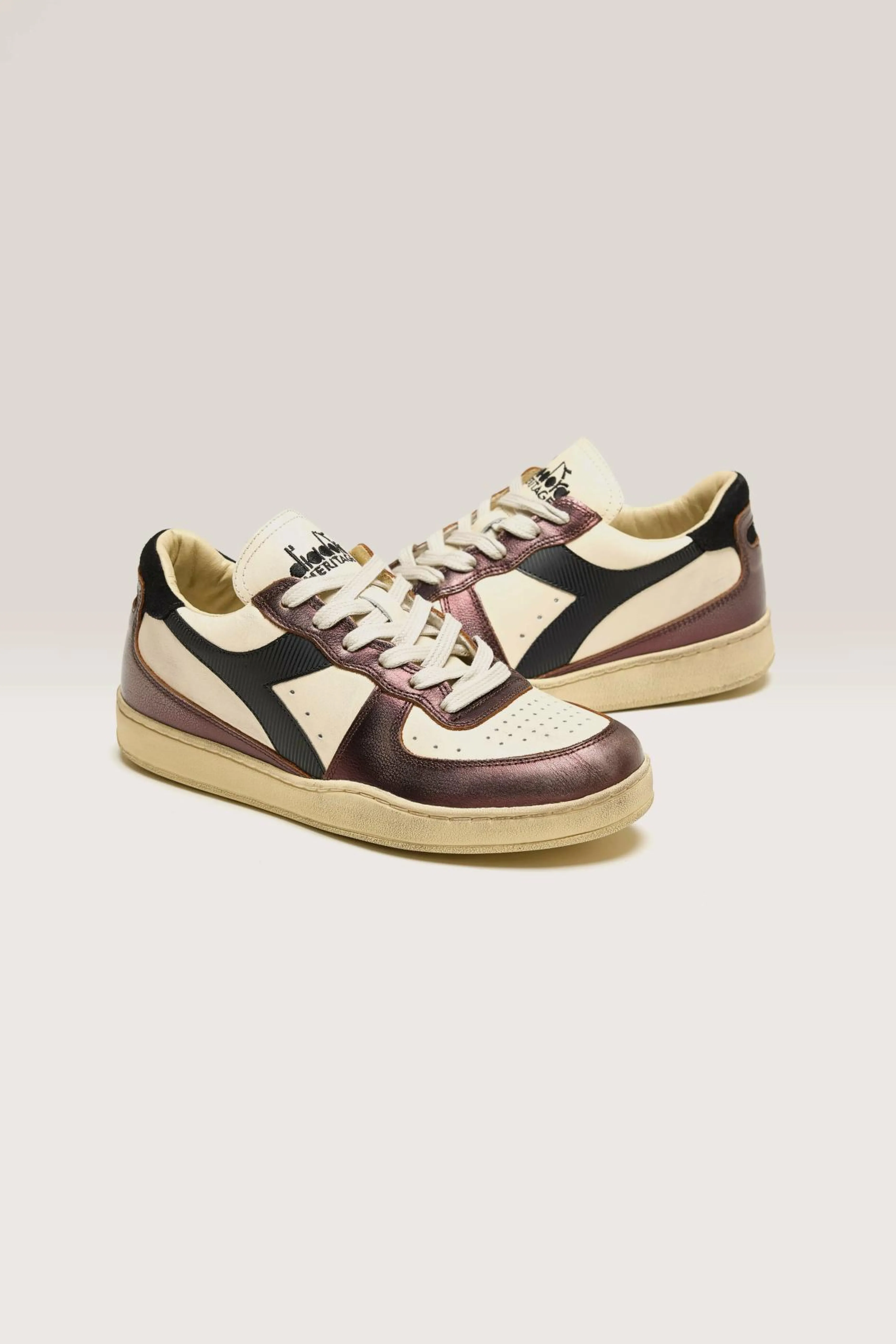 Mi Basket Low Metallic Dirty Voor Vrouwen-Diadora Clearance