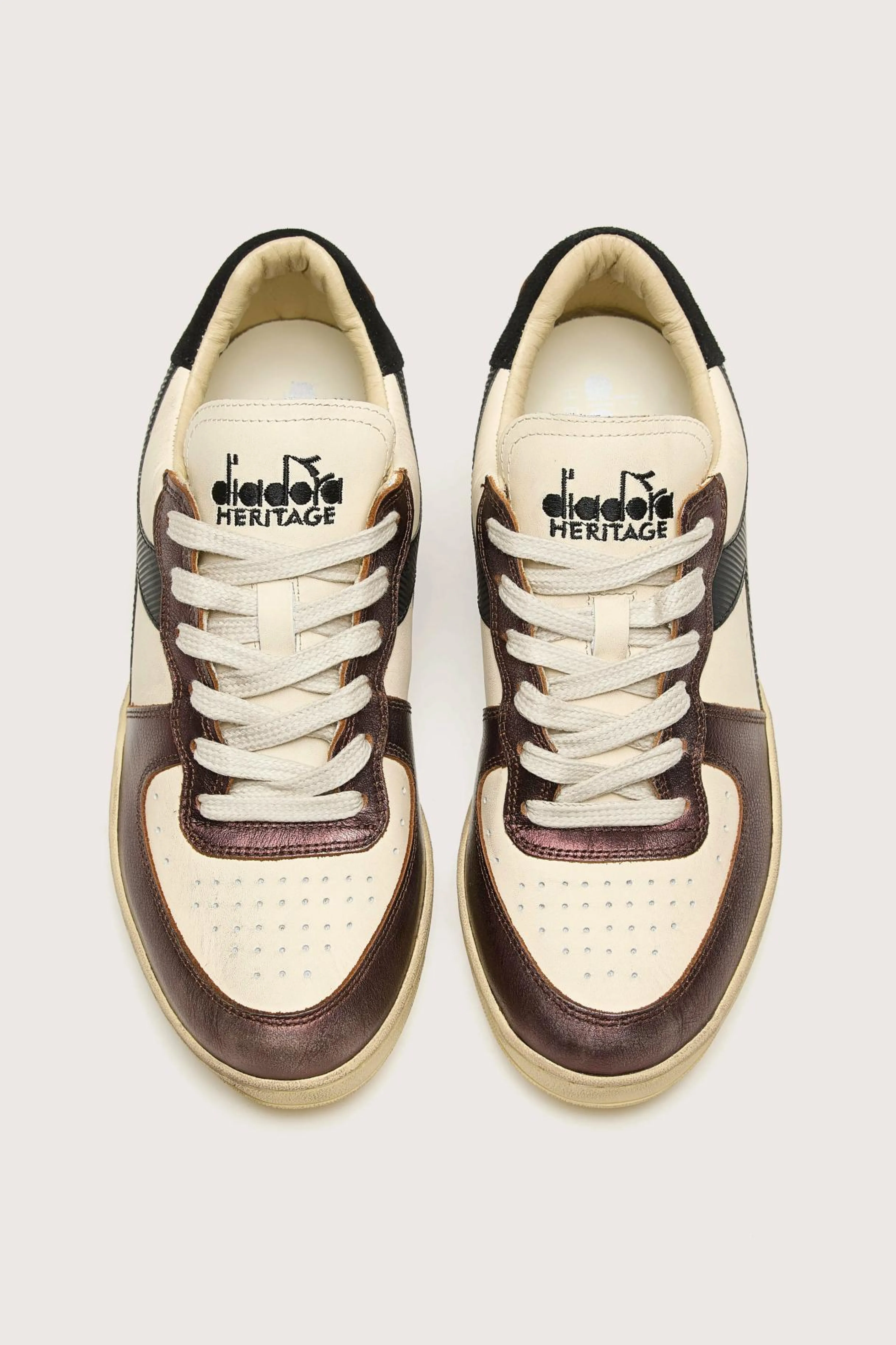 Mi Basket Low Metallic Dirty Voor Vrouwen-Diadora Clearance