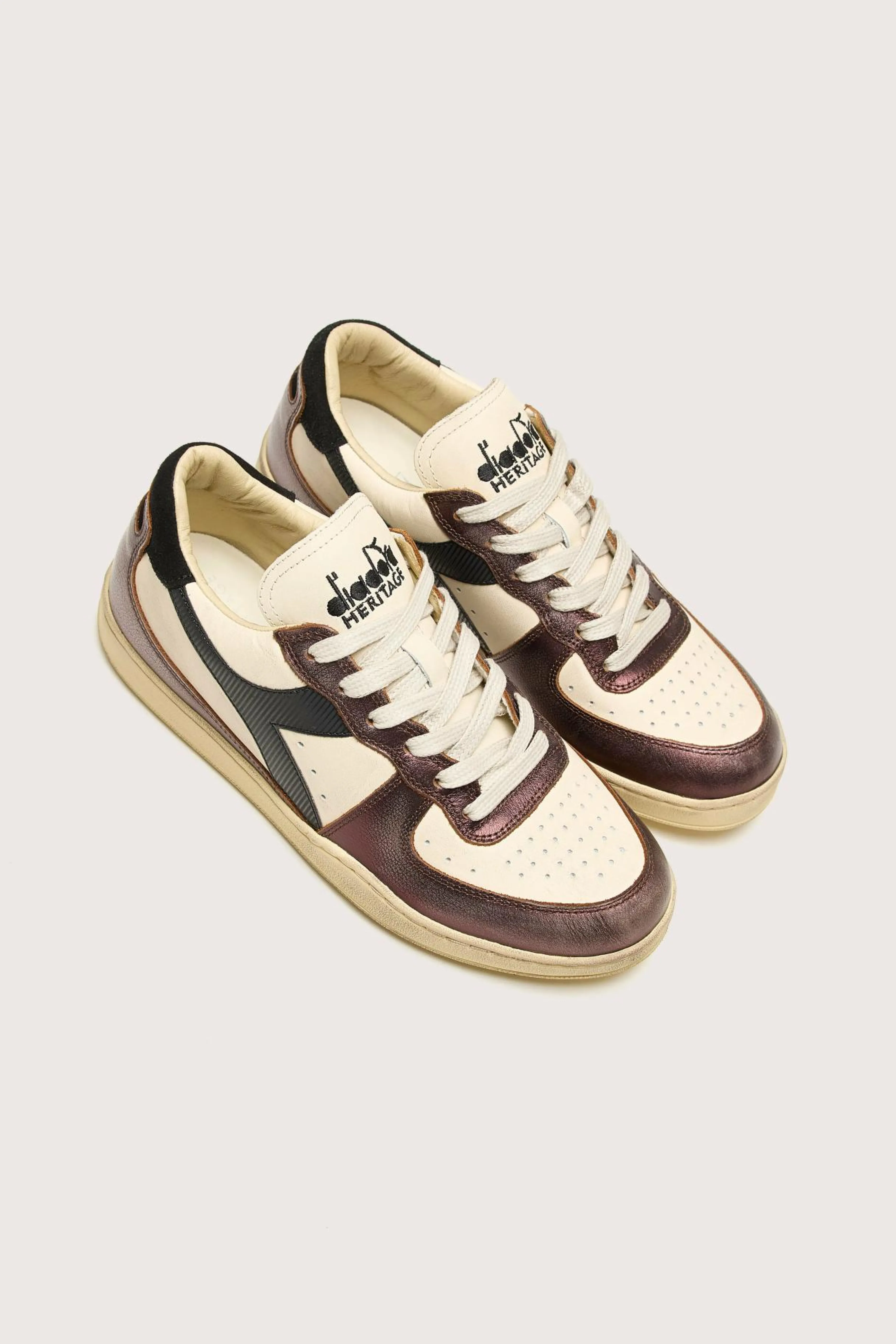 Mi Basket Low Metallic Dirty Voor Vrouwen-Diadora Clearance