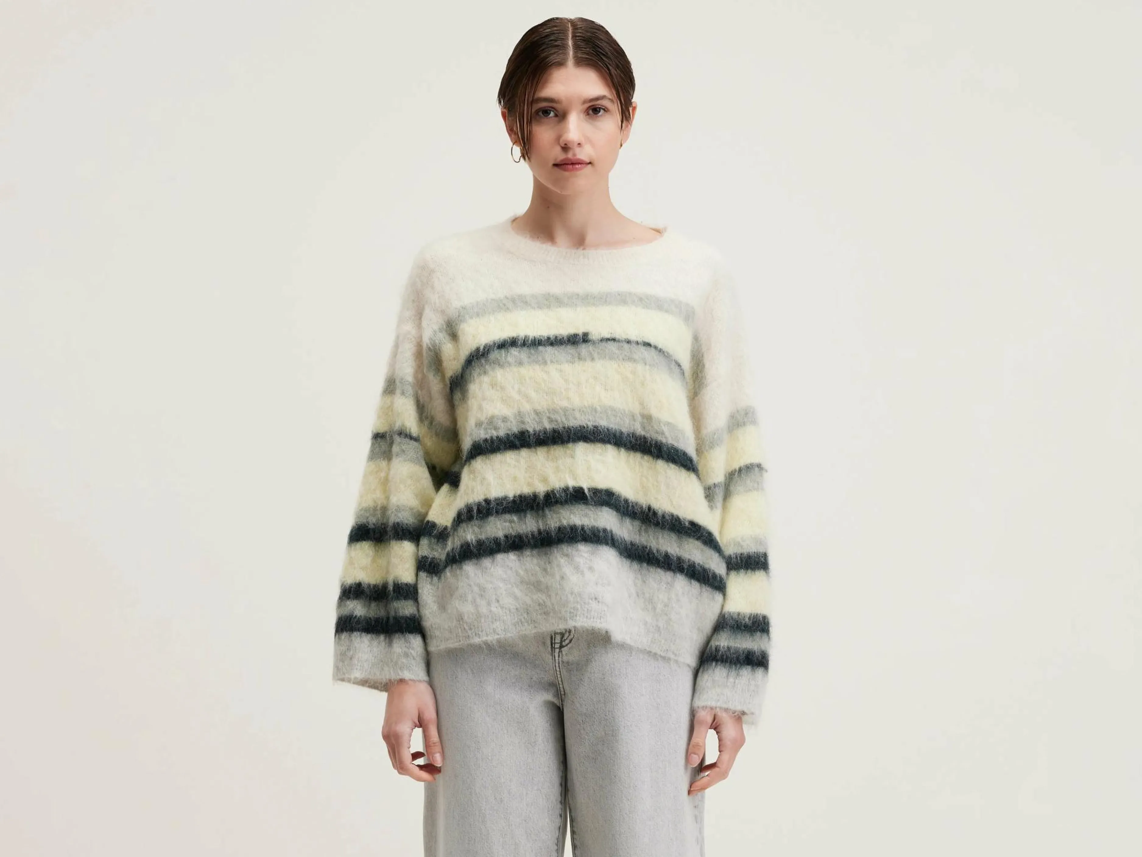 Dinie Gestreepte Trui-Bellerose Cheap