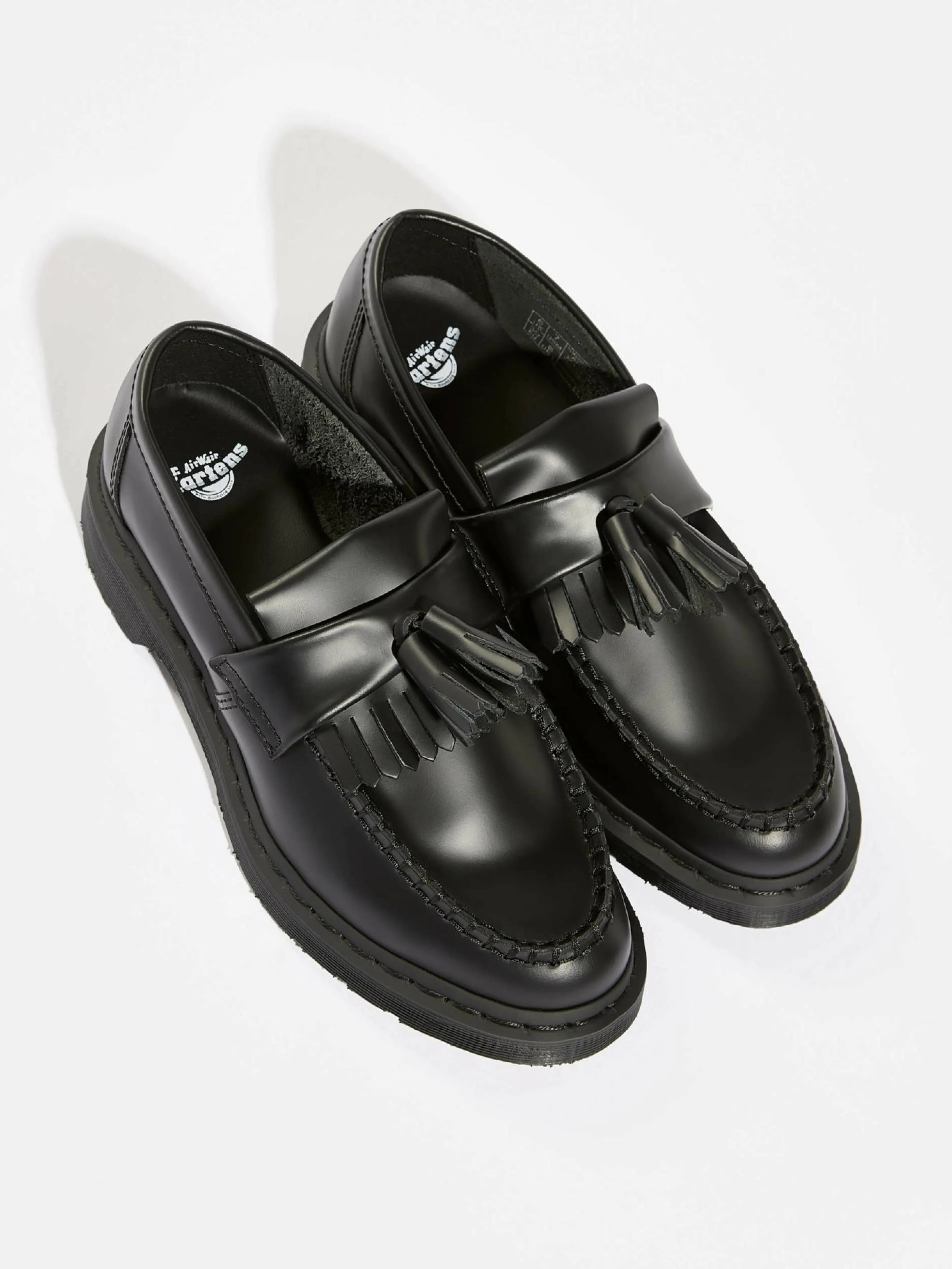 DR. MARTENS Adrian Mono Glad Leren Instappers Voor Vrouwen-Dr martens Cheap