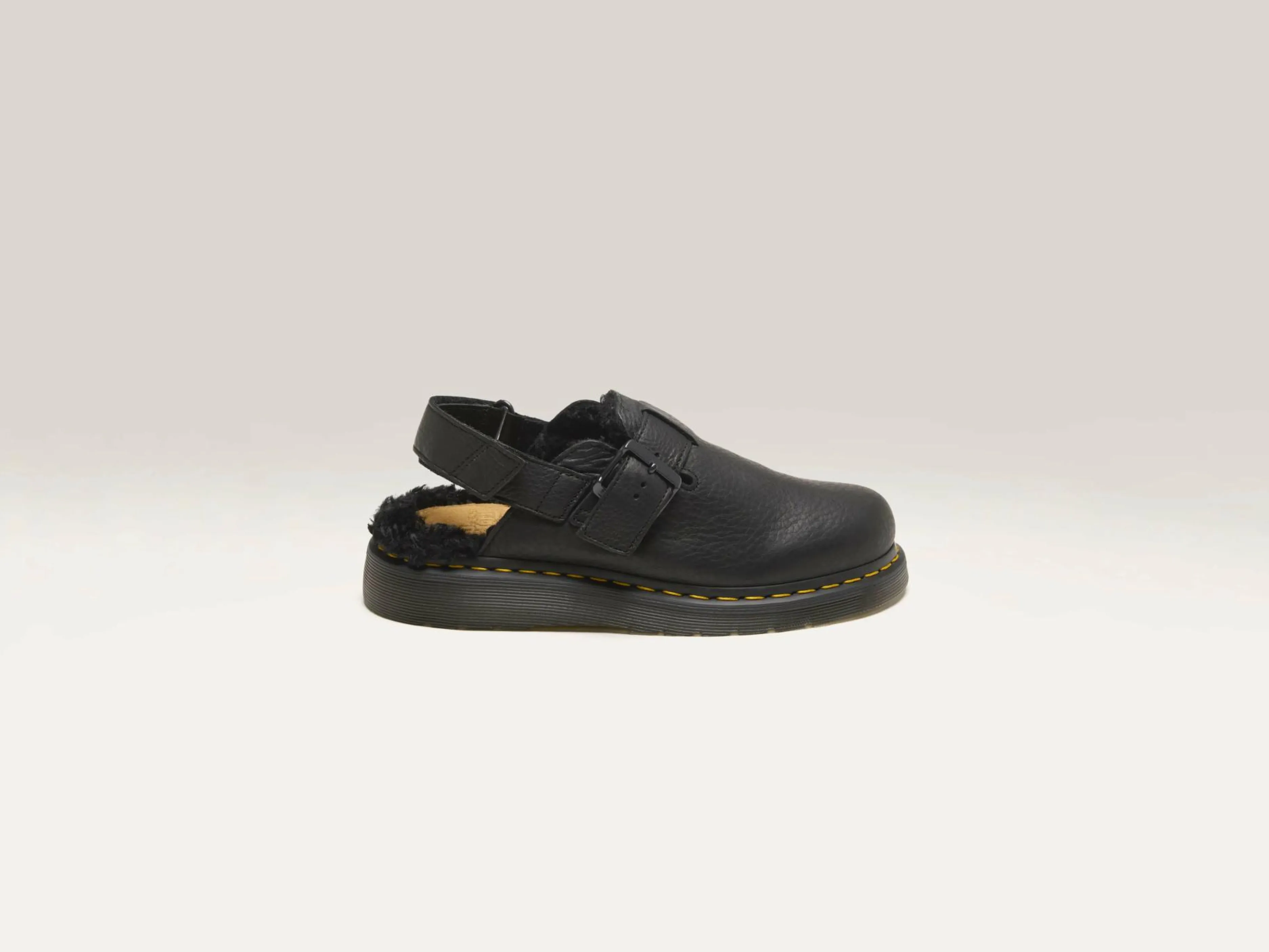 DR. MARTENS Jorge II Muiltjes Met Imitatiebont Voering Voor Vrouwen-Dr martens Store