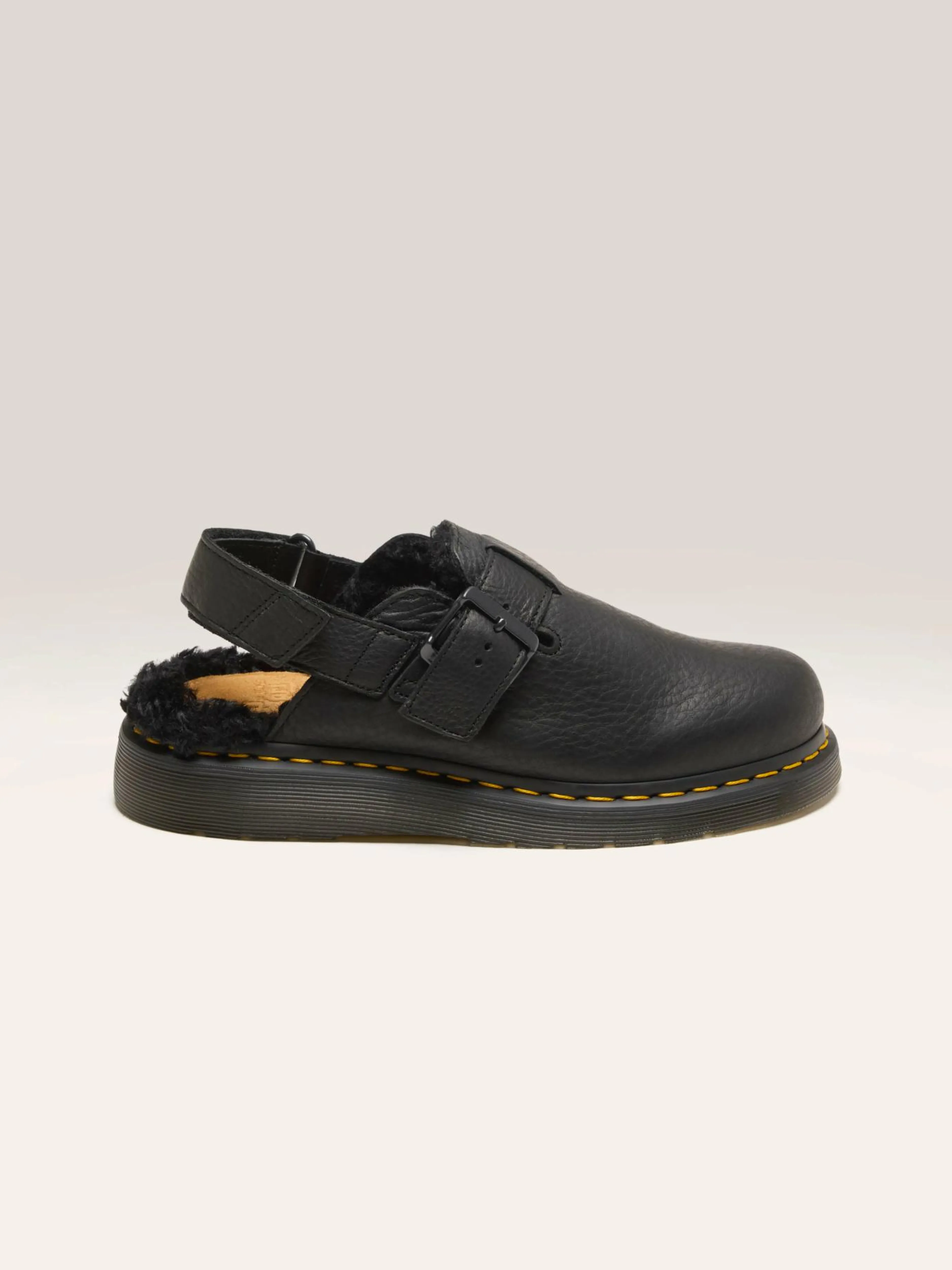 DR. MARTENS Jorge II Muiltjes Met Imitatiebont Voering Voor Vrouwen-Dr martens Store