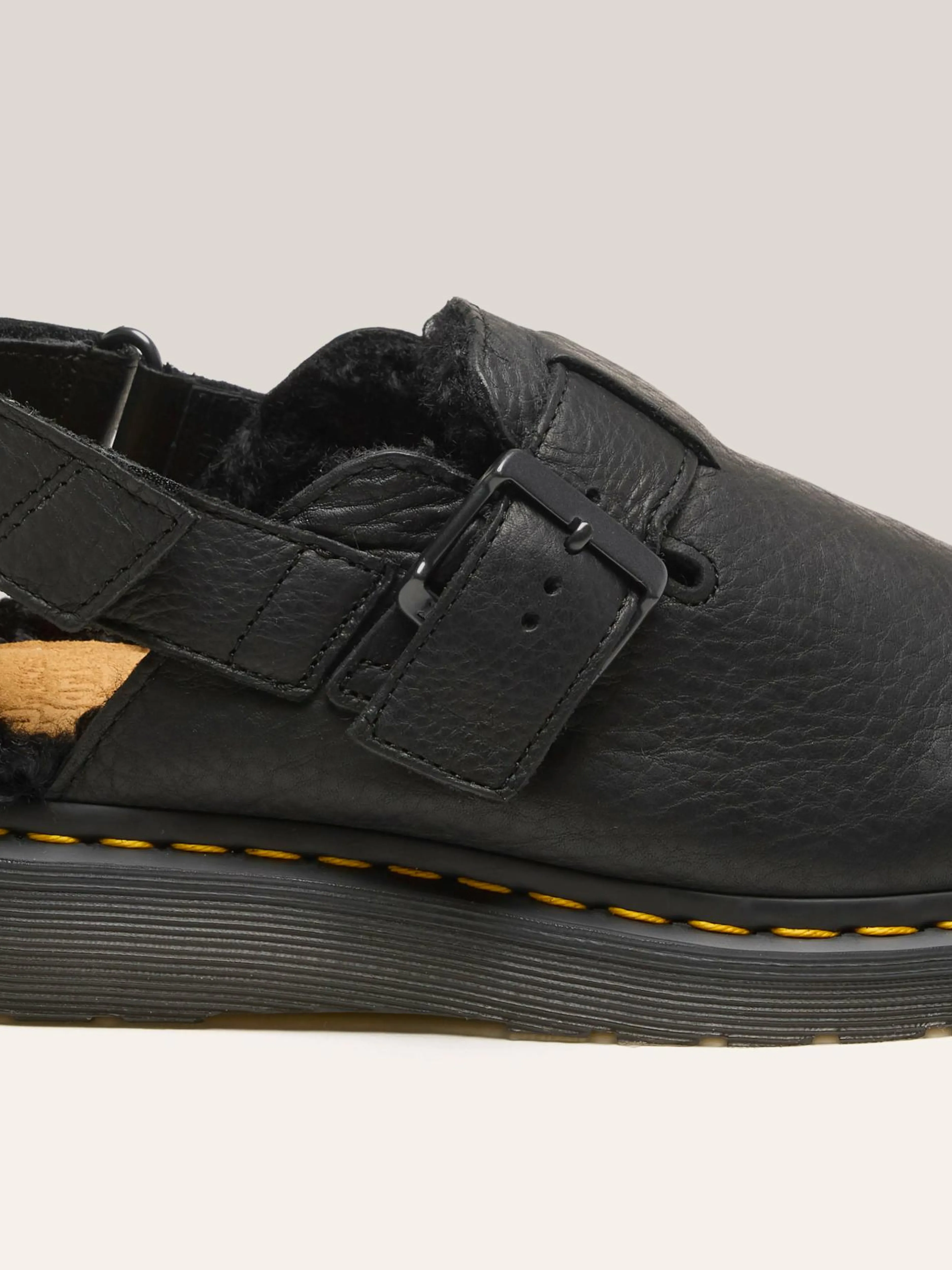 DR. MARTENS Jorge II Muiltjes Met Imitatiebont Voering Voor Vrouwen-Dr martens Store