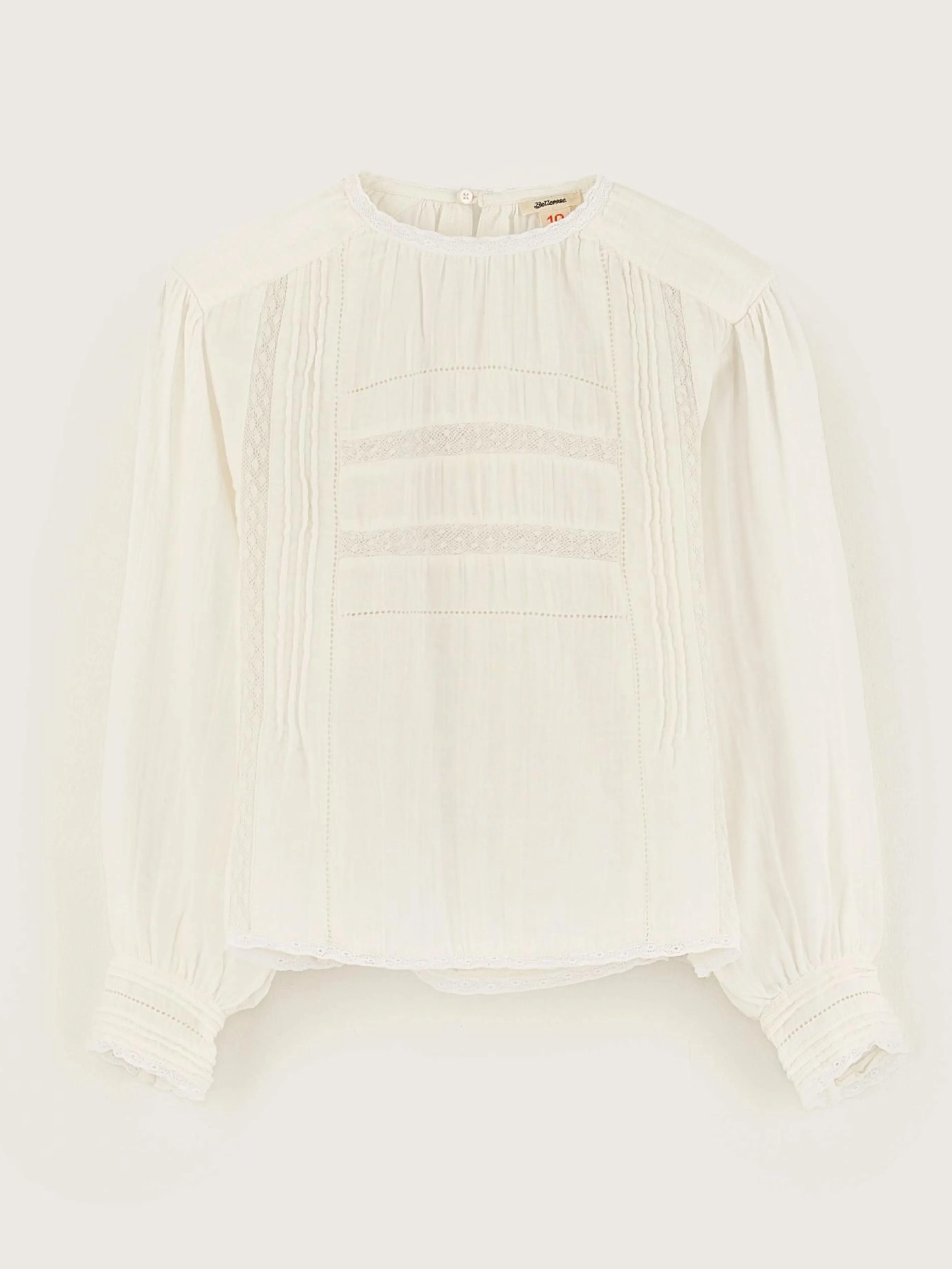 Hekoo Romantische Blouse-Bellerose Store