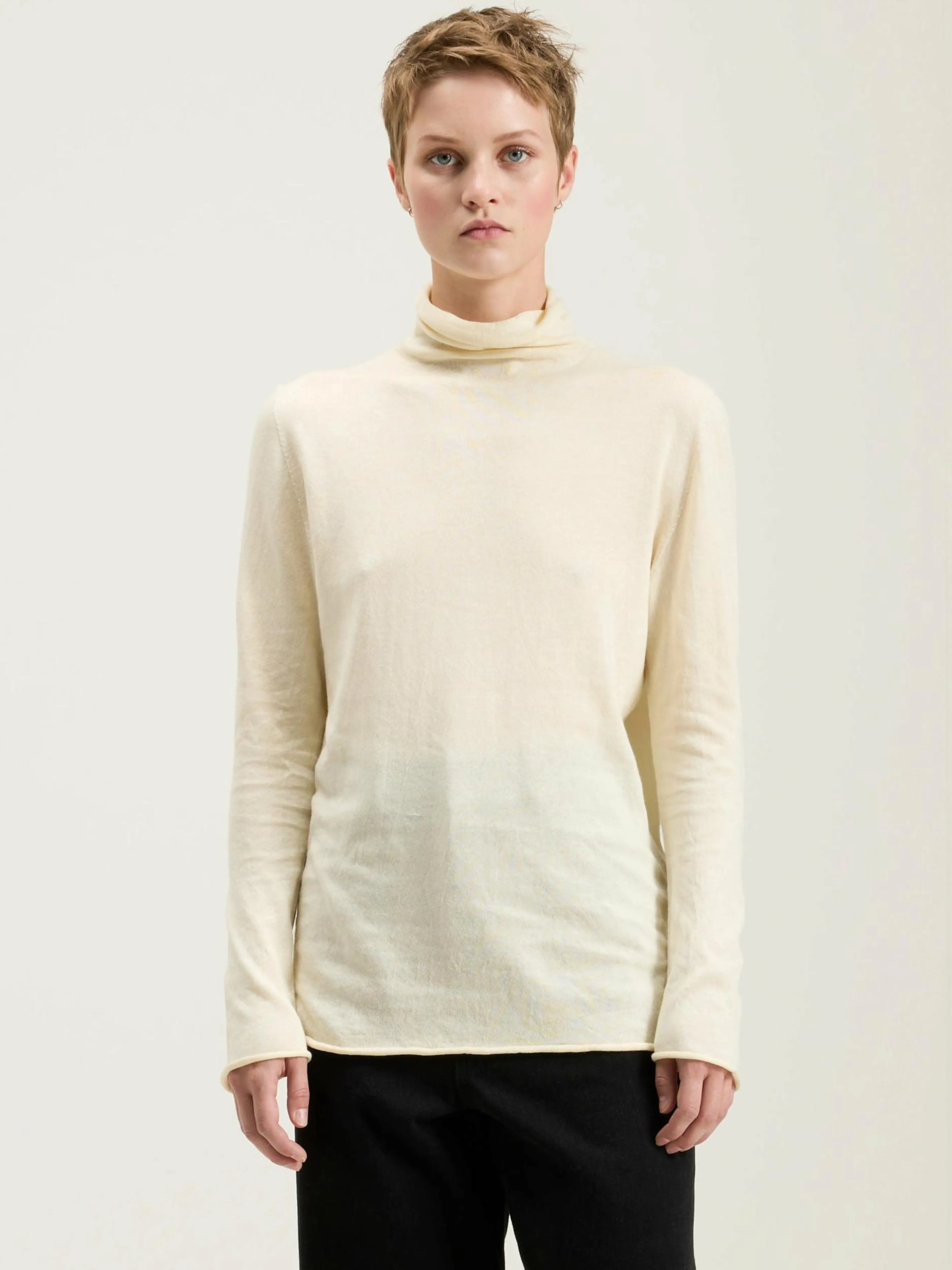 Agnes Organic Cotton Turtleneck-Nicholson & Nicholson Cheap