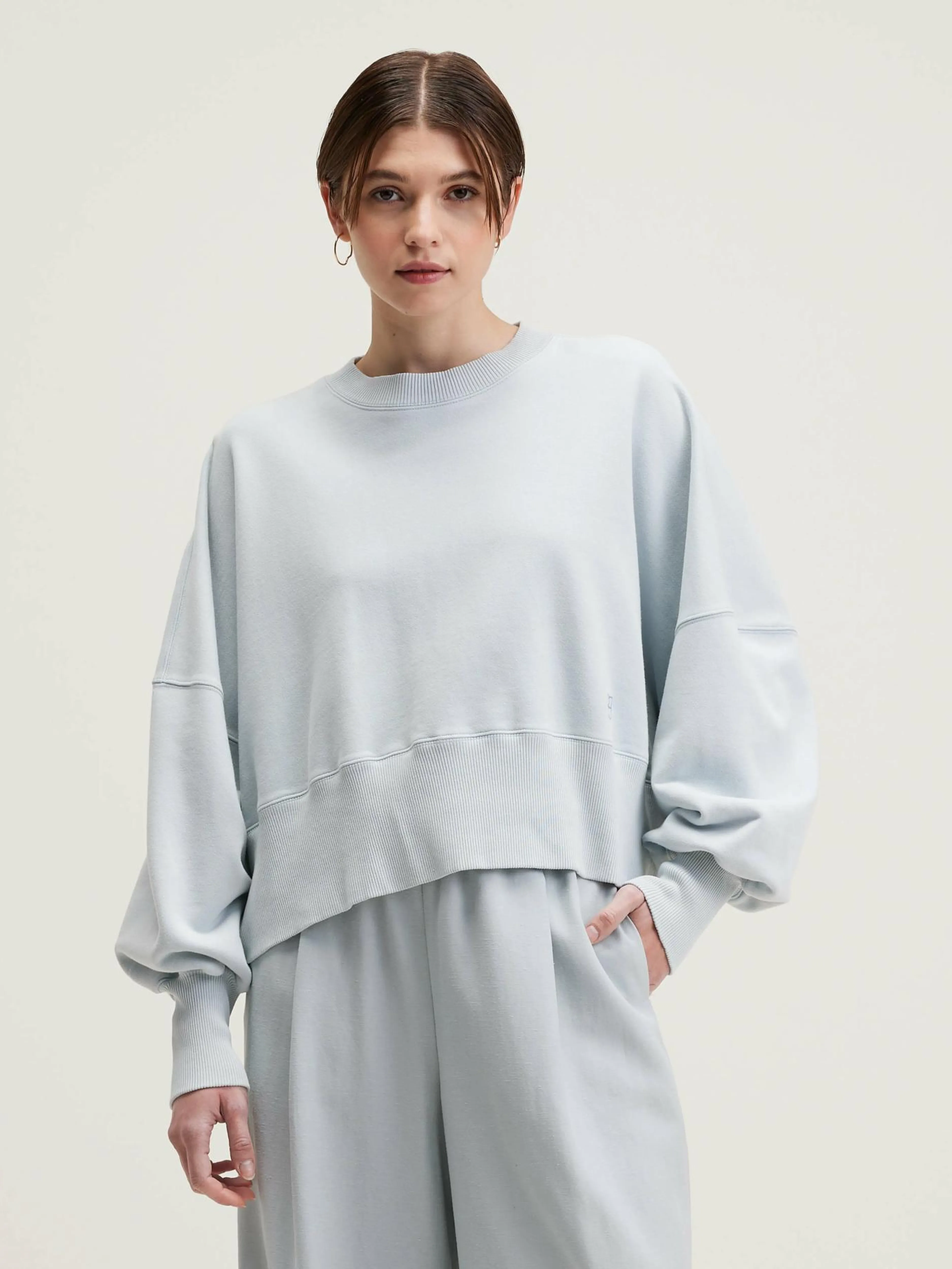 Salva Cropped Sweatshirt-Bellerose New