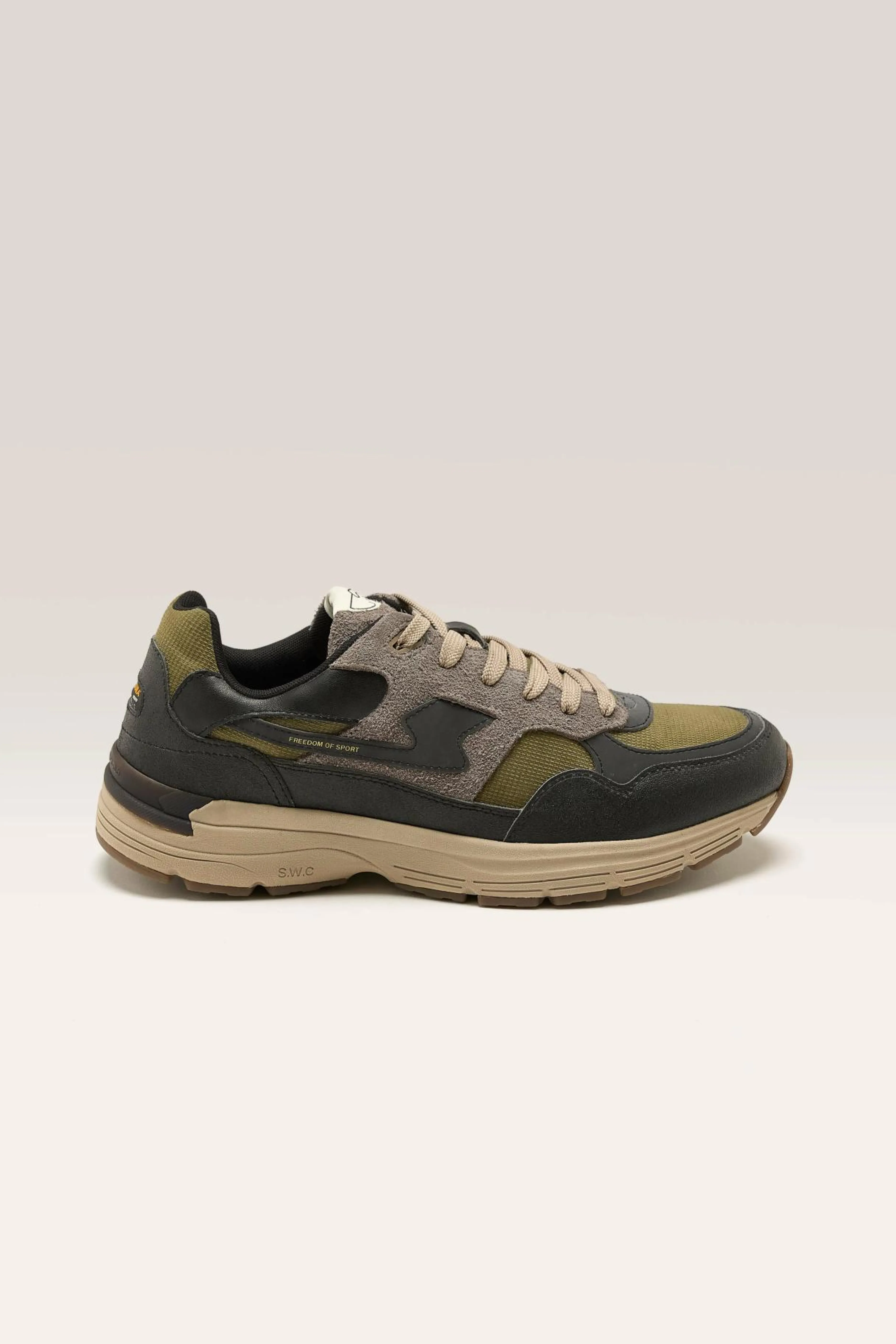 Amiel S-Strike Geo-Merged Voor Mannen-Stepney workers club Fashion