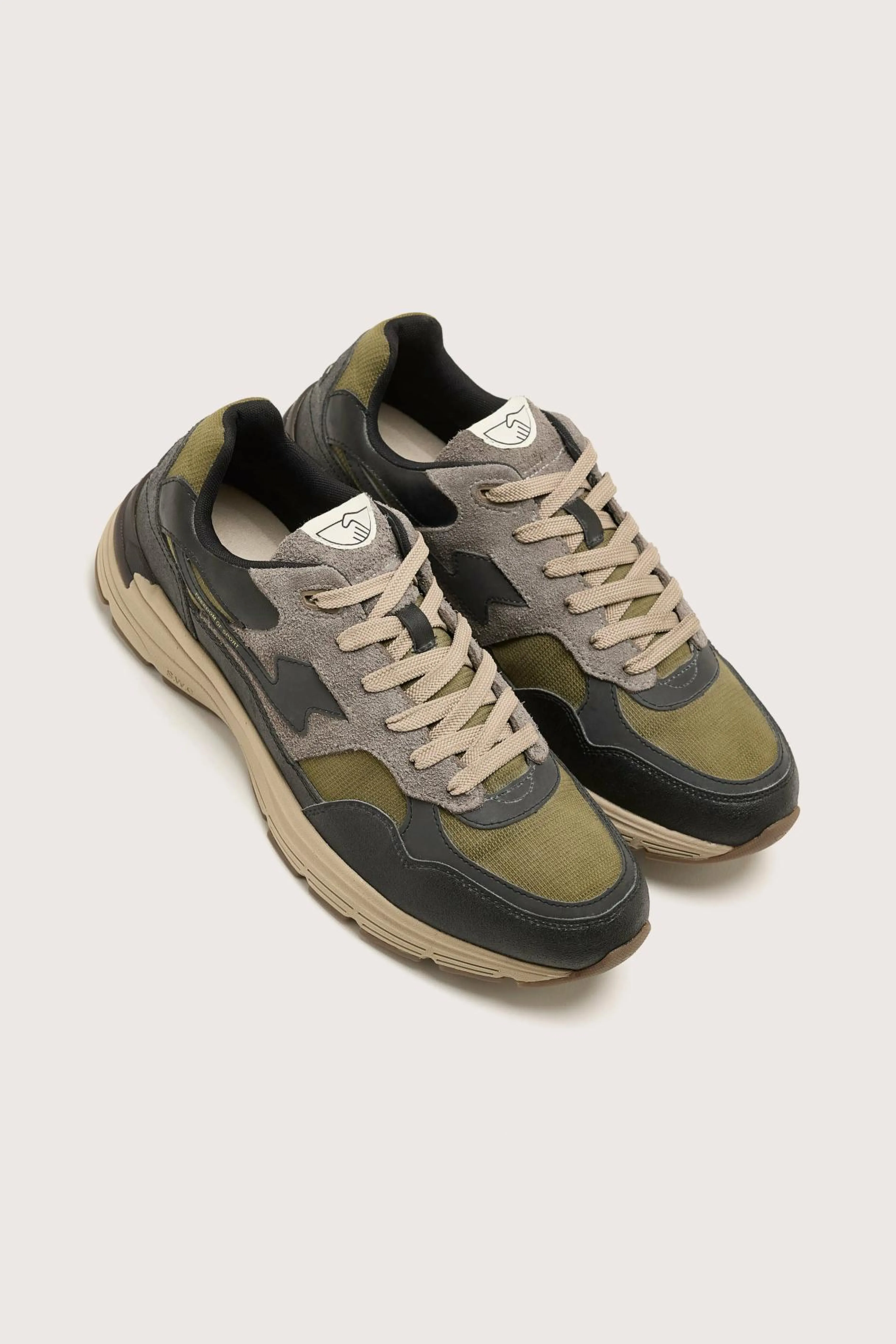 Amiel S-Strike Geo-Merged Voor Mannen-Stepney workers club Fashion