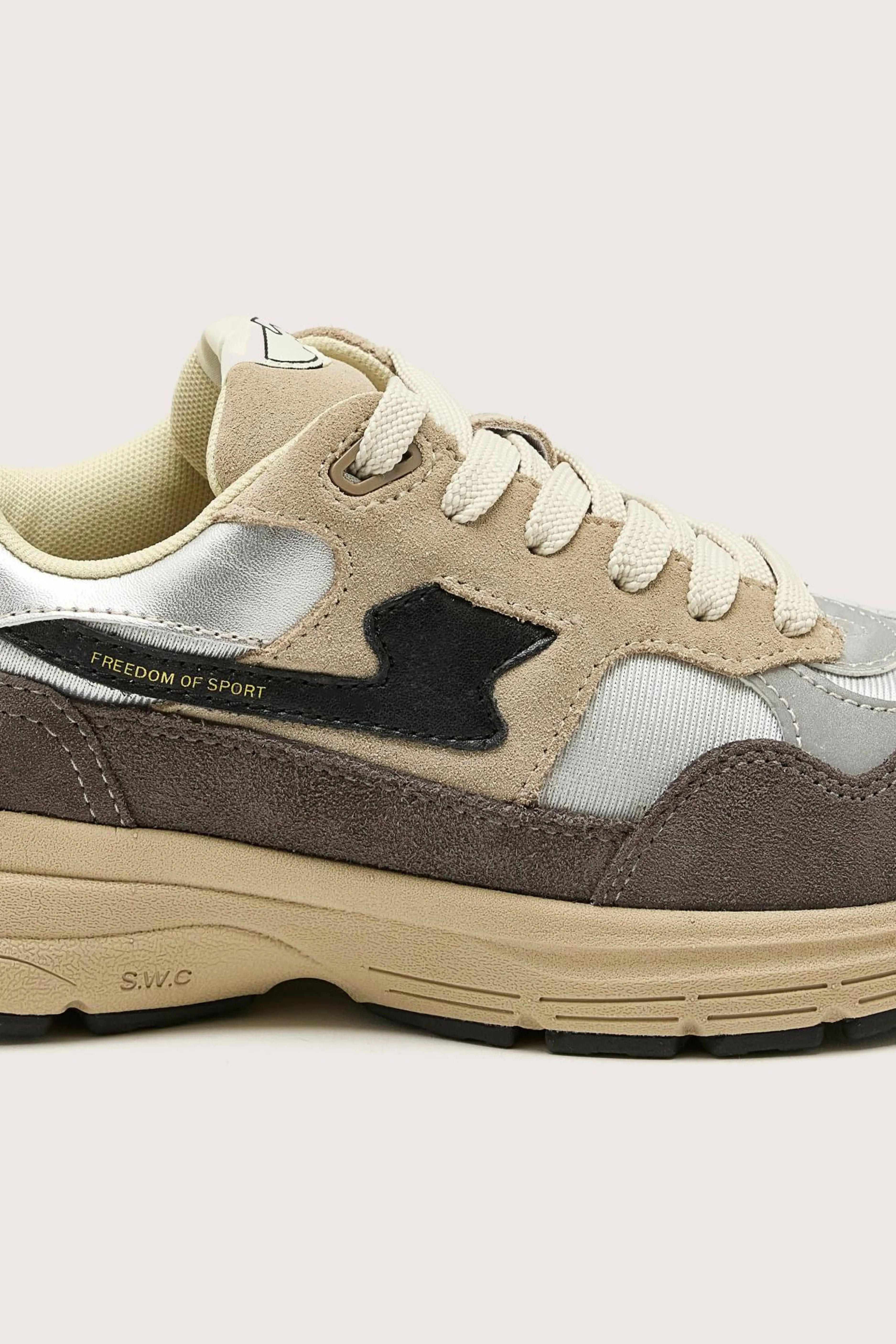 Amiel S-Strike Suede Mix Voor Vrouwen-Stepney workers club Clearance
