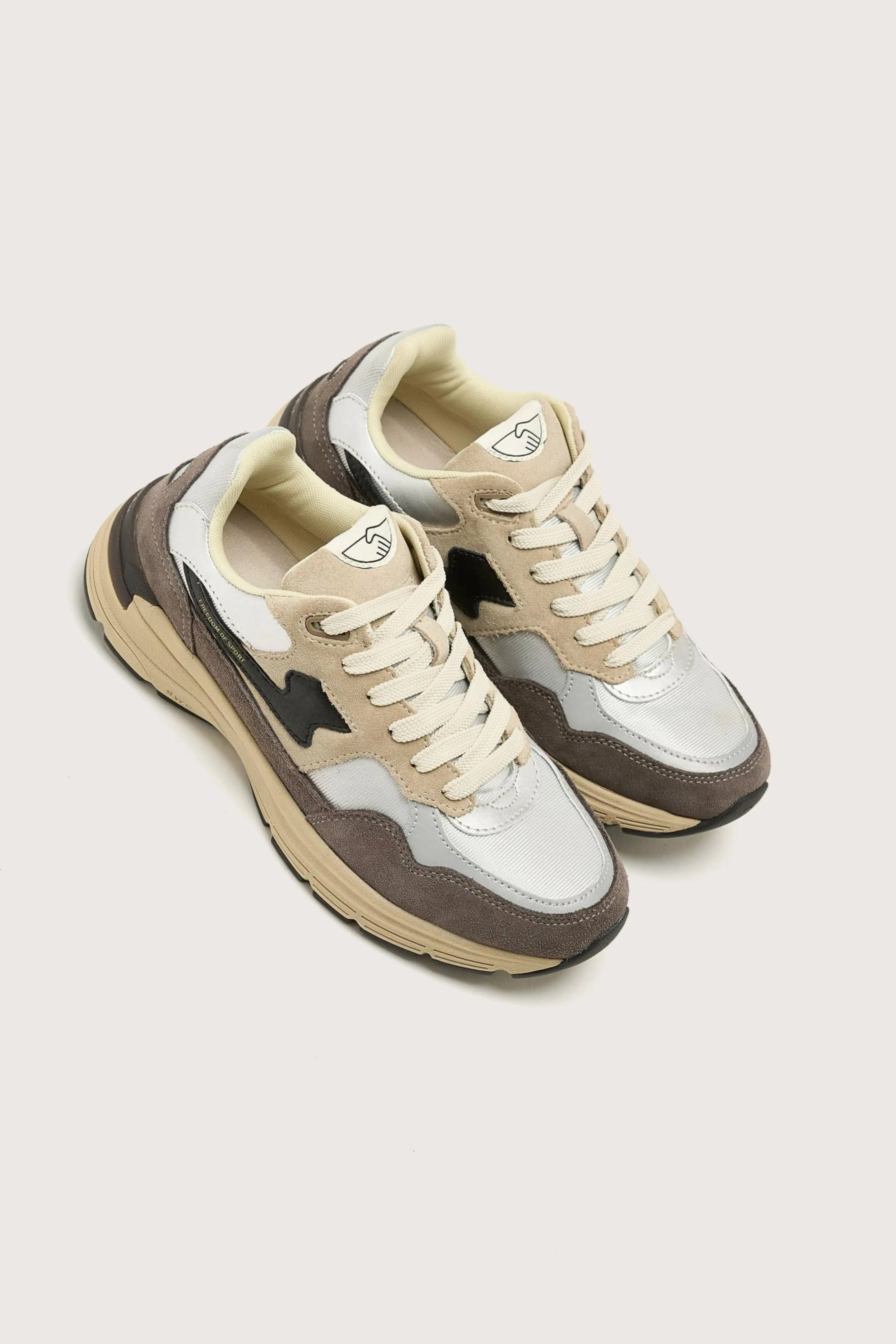 Amiel S-Strike Suede Mix Voor Vrouwen-Stepney workers club Clearance