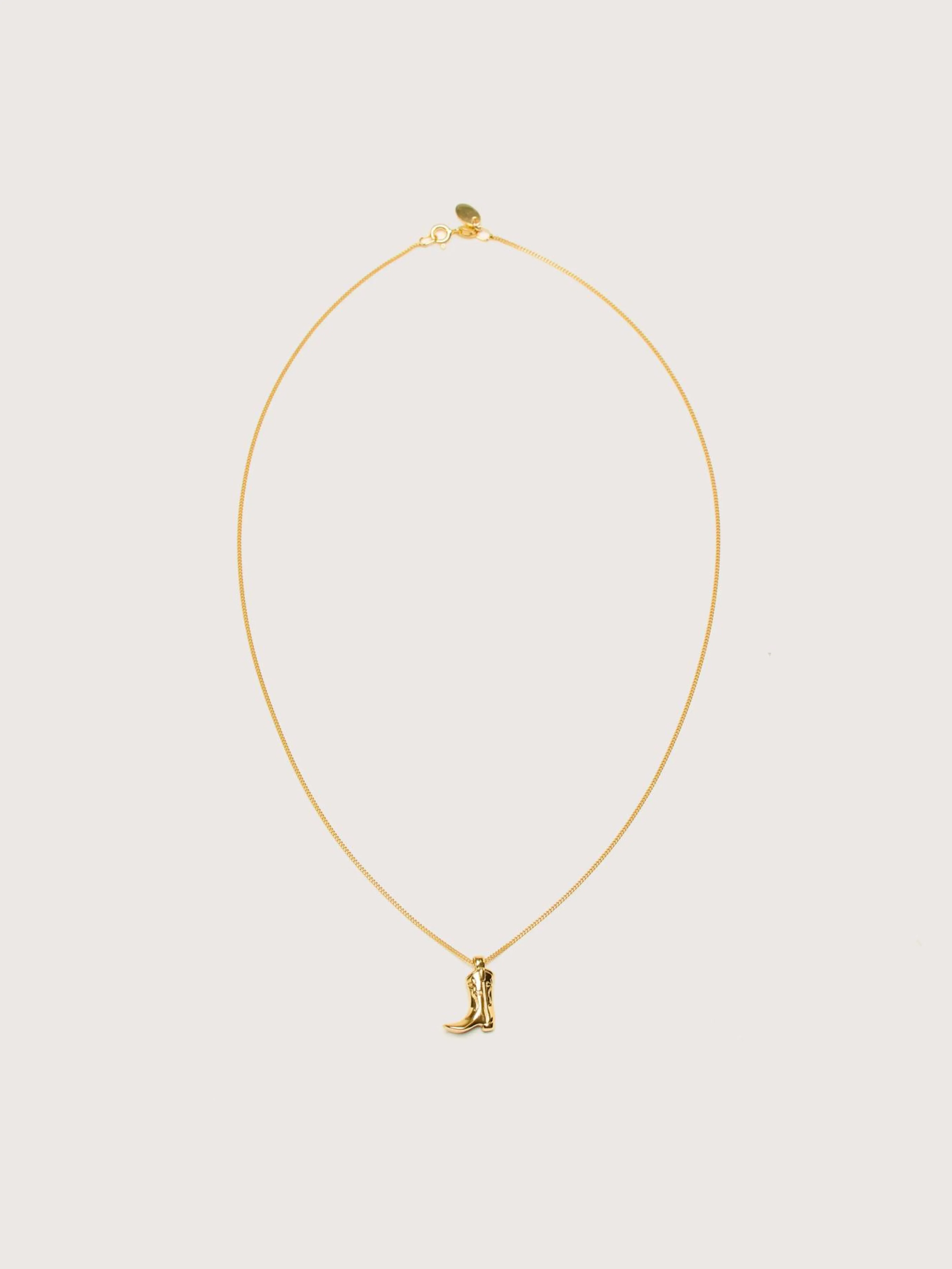 Cowboy Boot Charm Ketting-Wolf circus Flash Sale